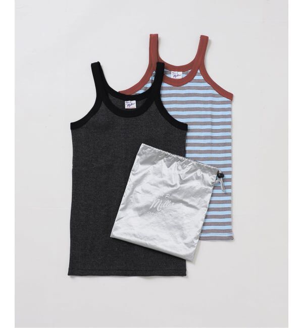 JOURNAL STANDARD「別注【MILLER/ミラー】 for JSリブタンクトップ ２枚セット」|タンクトップ|