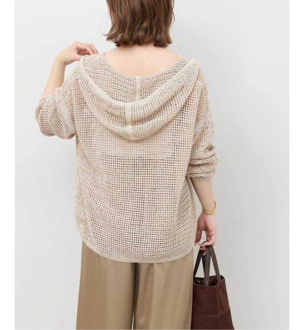 JOURNAL STANDARD relume「ミックスメッシュフーディー」|ニット・セーター|