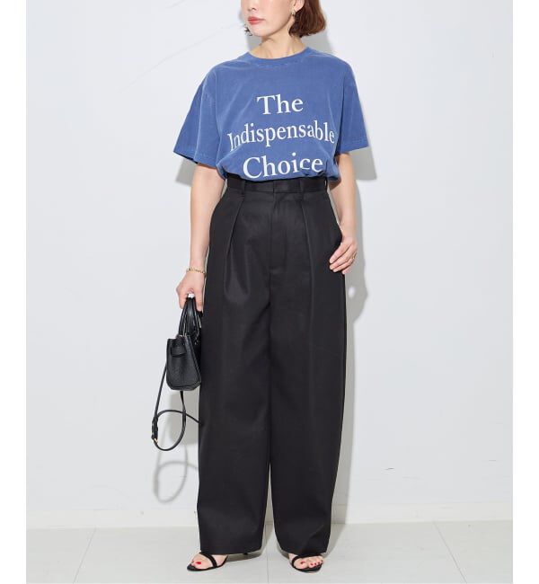 journal standard L'essage「《追加5》【金子綾さん着用】CP タックチノパンツ」|チノ|