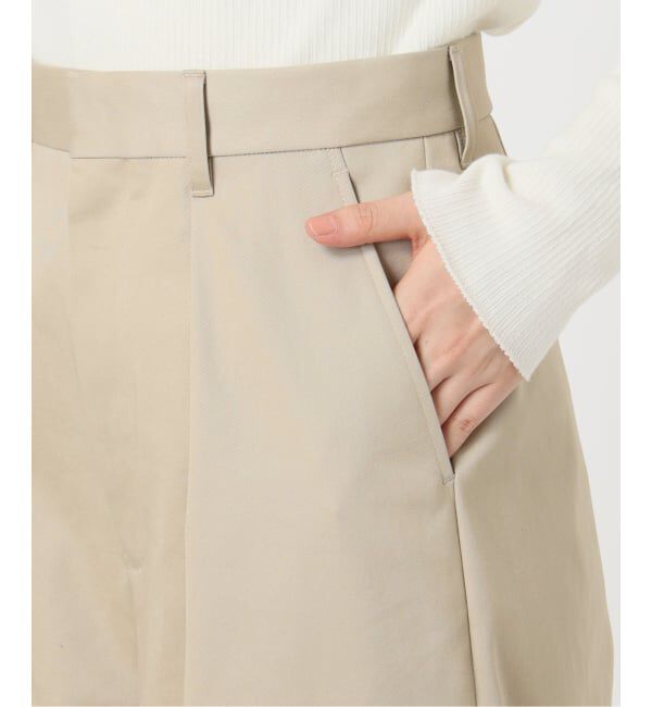 journal standard L'essage「《追加5》【金子綾さん着用】CP タックチノパンツ」|チノ|