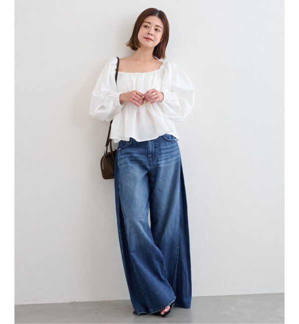 U by SPICK&SPAN「2WAY オフショルブラウス」|シャツ・ブラウス|