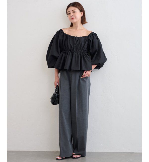 U by SPICK&SPAN「2WAY オフショルブラウス」|シャツ・ブラウス|