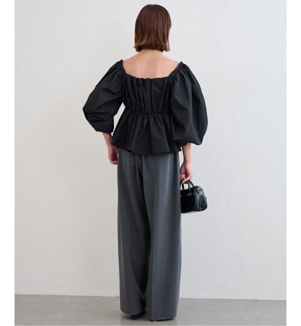 U by SPICK&SPAN「2WAY オフショルブラウス」|シャツ・ブラウス|