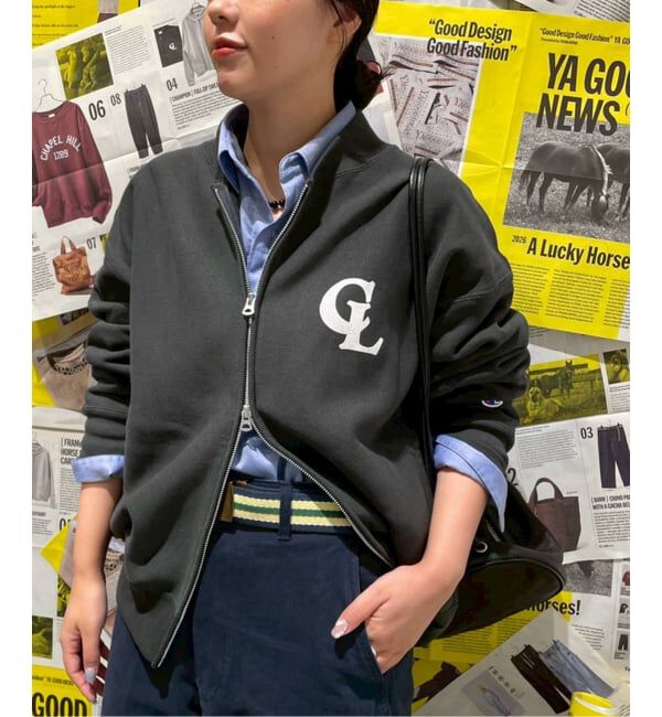 FRAMeWORK「Champion 別注リバースウィーブフルジップパーカー」|パーカー|