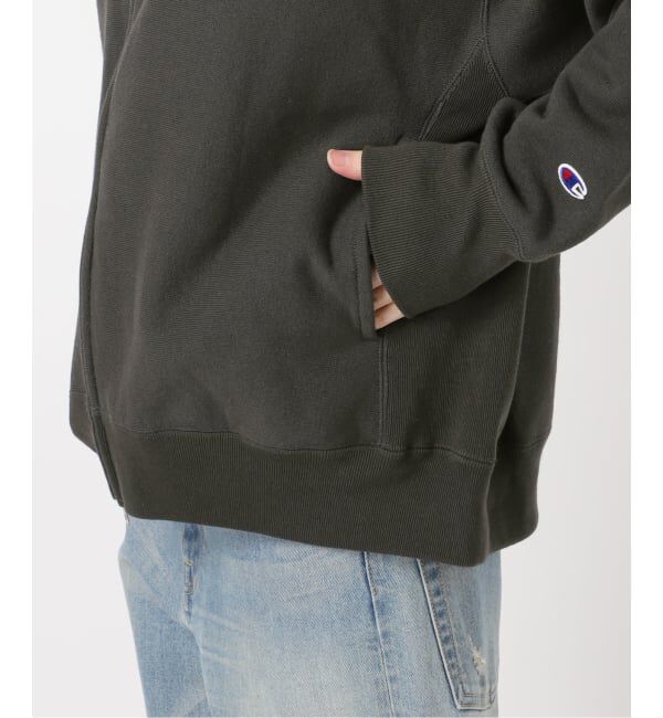 FRAMeWORK「Champion 別注リバースウィーブフルジップパーカー」|パーカー|