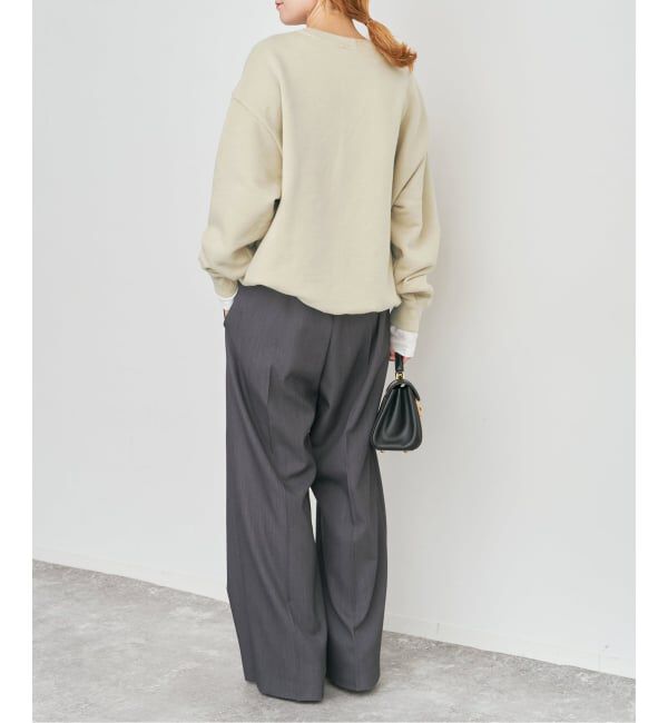 Spick and Span「ソフト裏毛プルオーバー」|スウェット・ジャージ|