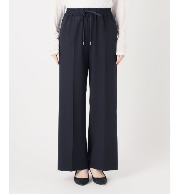 Spick and Span「ドライギャバイージースラックスパンツ」|スラックス|