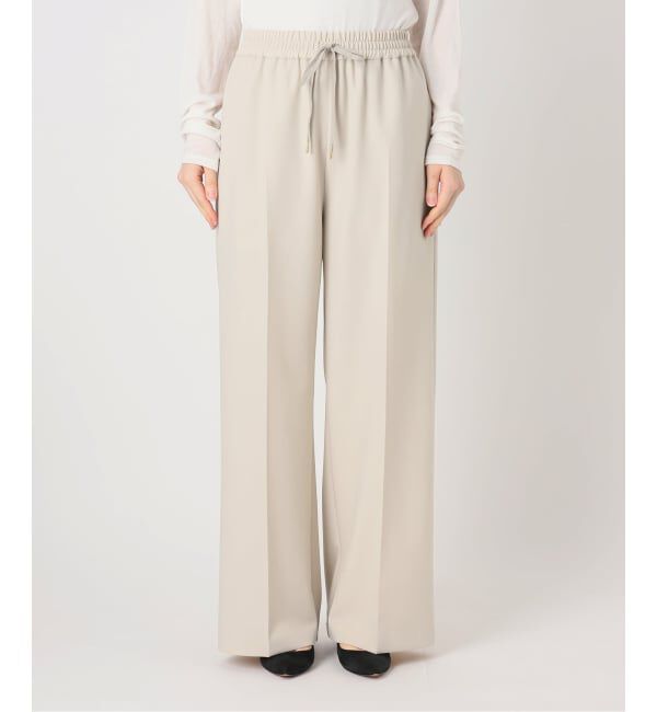 Spick and Span「ドライギャバイージースラックスパンツ」|スラックス|