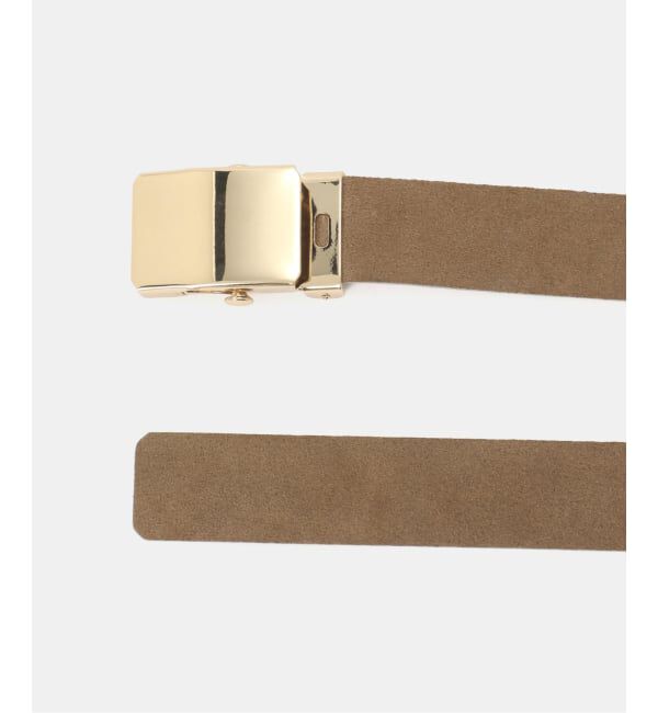 U by SPICK&SPAN「LEFIJE / レフィエ スウェードガチャベルト」|ベルト|