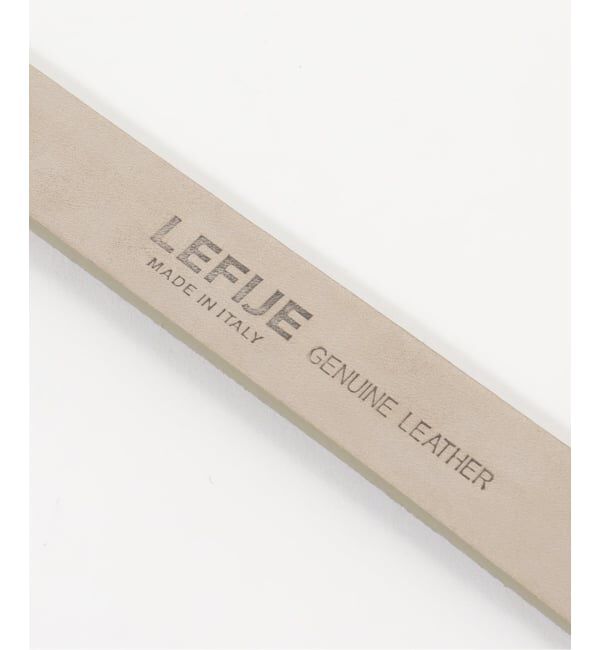 U by SPICK&SPAN「LEFIJE / レフィエ スウェードガチャベルト」|ベルト|
