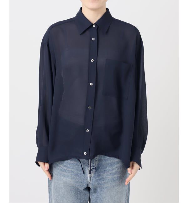 FRAMeWORK「≪手洗い可≫シアービエラドロストレギュラーシャツ」|シャツ・ブラウス|