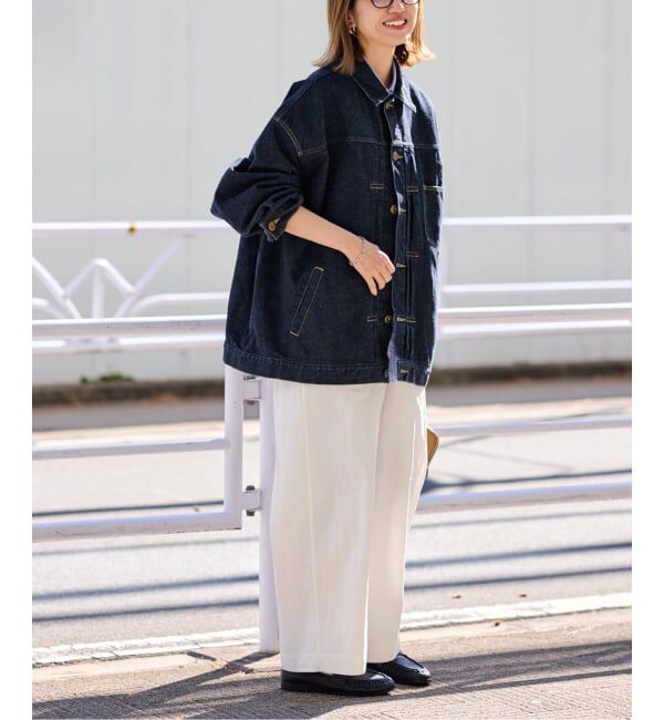 FRAMeWORK「≪追加≫エクストララージデニムジャケット 3」|デニムジャケット|