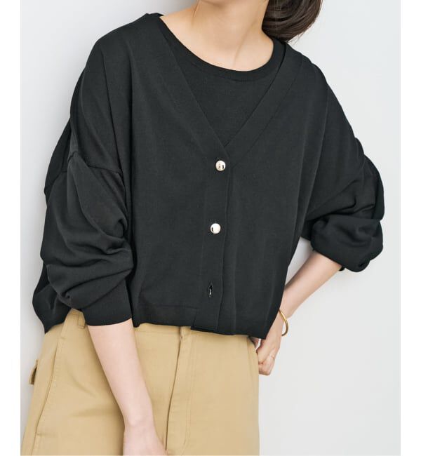 Spick and Span「《手洗い可 / 予約》2枚SETアンサンブルニット」|ニット・セーター|