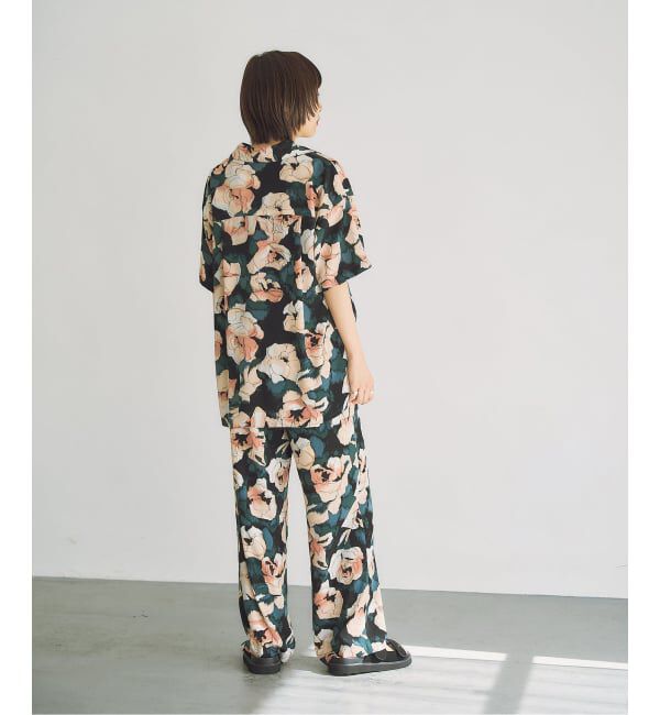 HARDY NOIR「《追加予約》HOGUSHI FLOWERプリントシャツ」|シャツ・ブラウス|