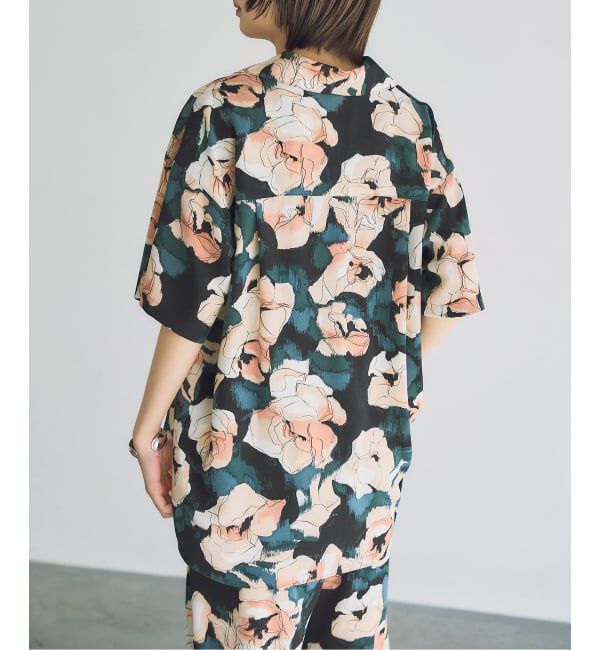 HARDY NOIR「《追加予約》HOGUSHI FLOWERプリントシャツ」|シャツ・ブラウス|