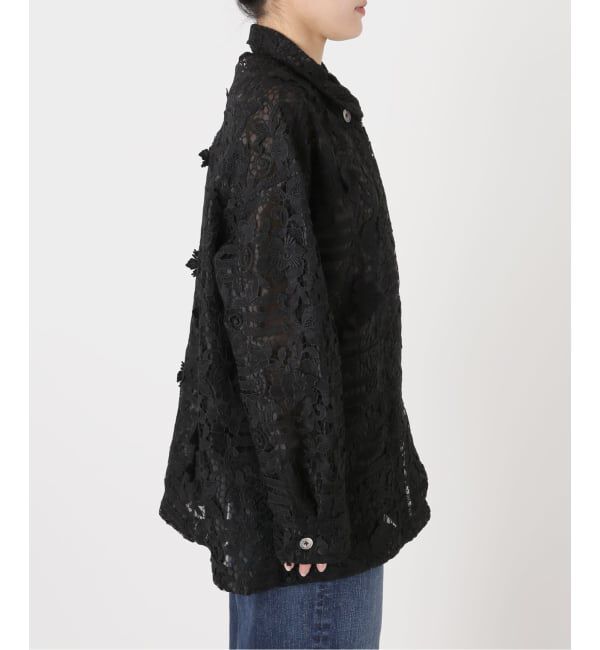 Spick and Span「《一部店舗+WEB限定》LAYAS/レイヤーズ レースシャツジャケット」|その他|