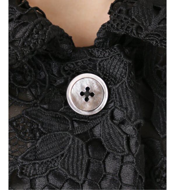 Spick and Span「《一部店舗+WEB限定》LAYAS/レイヤーズ レースシャツジャケット」|その他|