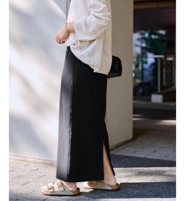 FRAMeWORK「≪WEB限定 /手洗い可 /  追加予約≫コットンリブスカート 2」|スカート|