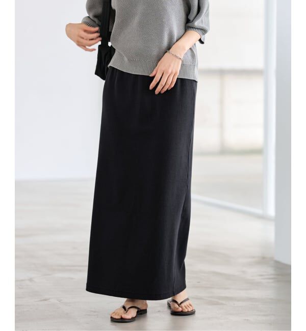 FRAMeWORK「≪WEB限定 /手洗い可 /  追加予約≫コットンリブスカート 2」|スカート|