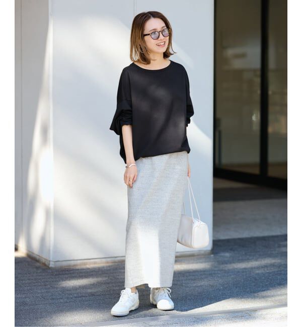 FRAMeWORK「≪WEB限定 /手洗い可 /  追加予約≫コットンリブスカート 2」|スカート|