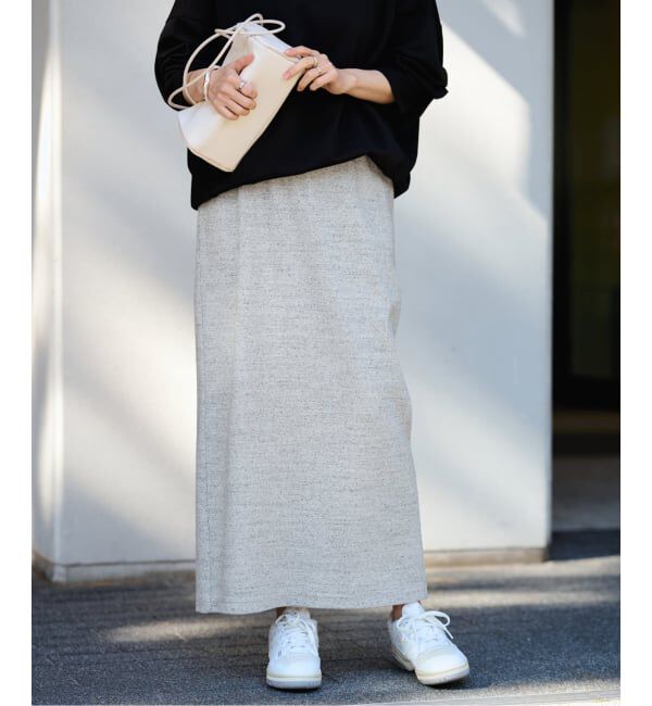 FRAMeWORK「≪WEB限定 /手洗い可 /  追加予約≫コットンリブスカート 2」|スカート|