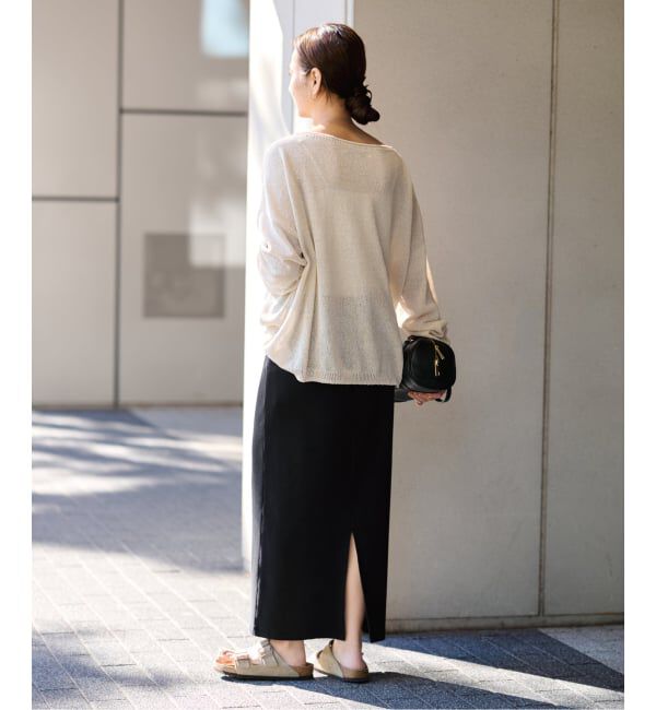 FRAMeWORK「≪WEB限定 /手洗い可 /  追加予約≫コットンリブスカート 2」|スカート|