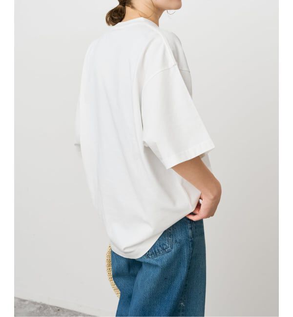 Spick and Span「《WEB限定 / 追加予約》ロゴオーバーTシャツ」|Tシャツ・カットソー|