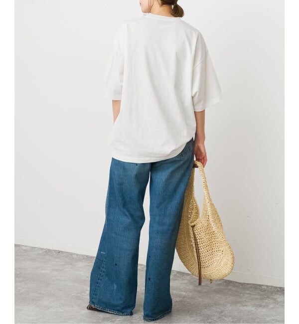 Spick and Span「《WEB限定 / 追加予約》ロゴオーバーTシャツ」|Tシャツ・カットソー|