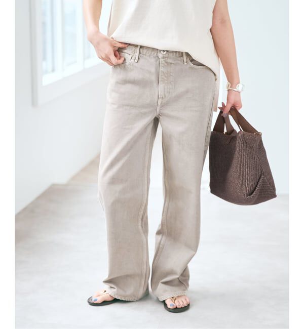 Spick and Span「《別注カラーあり / 予約》upper hights/アッパーハイツ THE NIECE MID-RISE*」|デニム|