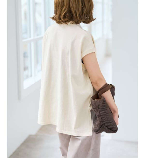 Spick and Span「《予約》upper hights/アッパーハイツ 別注BIG NO SLEEVE TEE*」|Tシャツ・カットソー|