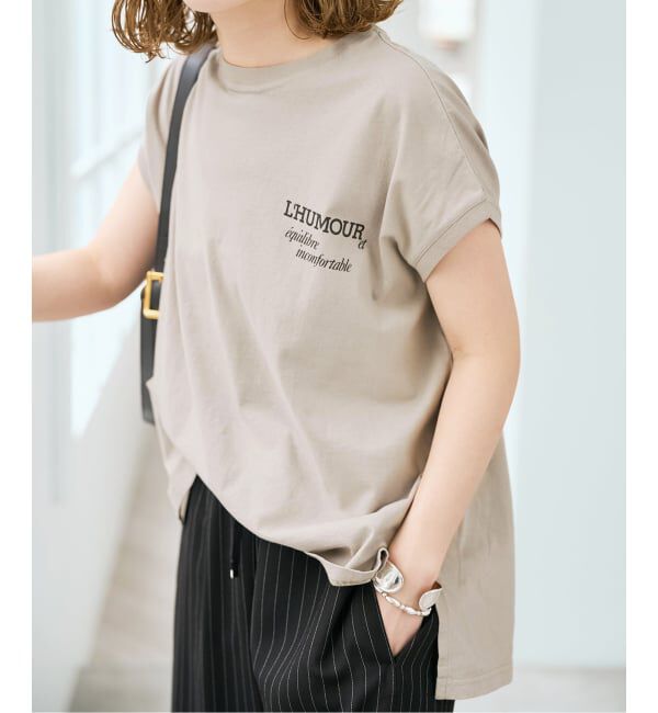 Spick and Span「《予約》upper hights/アッパーハイツ 別注BIG NO SLEEVE TEE*」|Tシャツ・カットソー|