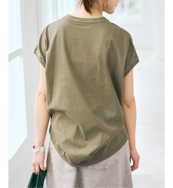Spick and Span「《予約》upper hights/アッパーハイツ 別注BIG NO SLEEVE TEE*」|Tシャツ・カットソー|