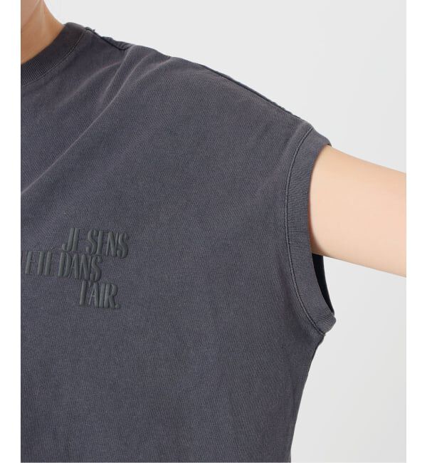 Spick and Span「《予約》upper hights/アッパーハイツ 別注BIG NO SLEEVE TEE*」|Tシャツ・カットソー|