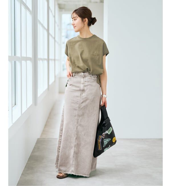 Spick and Span「《予約》upper hights/アッパーハイツ 別注BIG NO SLEEVE TEE*」|Tシャツ・カットソー|