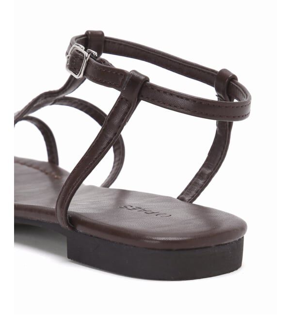 Spick and Span「《予約》Paes/ぺイズ Square Panel Sandal」|サンダル|