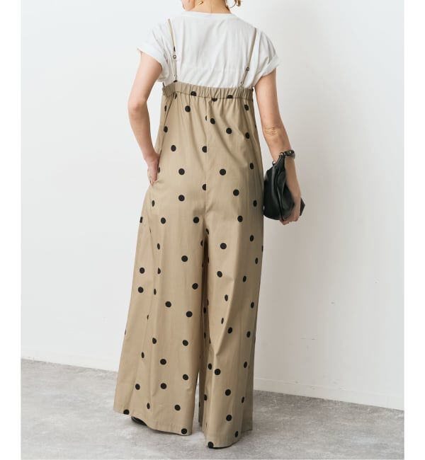 Spick and Span「《予約》ドットサロペット」|オールインワン|