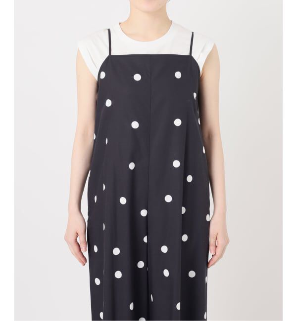 Spick and Span「《予約》ドットサロペット」|オールインワン|