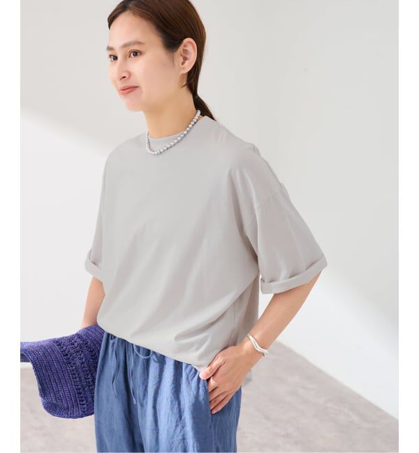 FRAMeWORK「ATON/エイトン SUVIN 60/2 WIDE SLEEVE T-SHIRT」|Tシャツ・カットソー|