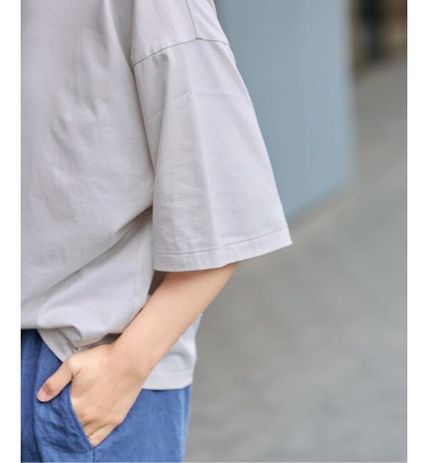 FRAMeWORK「ATON/エイトン SUVIN 60/2 WIDE SLEEVE T-SHIRT」|Tシャツ・カットソー|