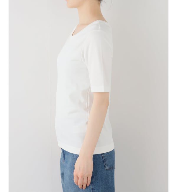  「【洗える】接触冷感クルーネックカットソー」|Tシャツ・カットソー|