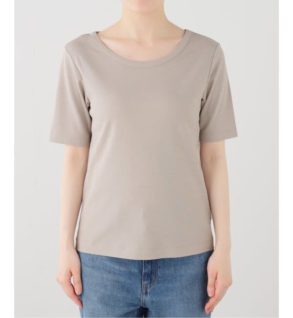  「【洗える】接触冷感クルーネックカットソー」|Tシャツ・カットソー|