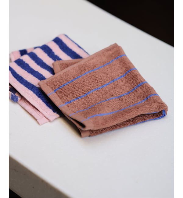  「《予約》BONGUSTA/ボングスタ NARAMWASH CLOTH」|ハンカチ|ブラウン