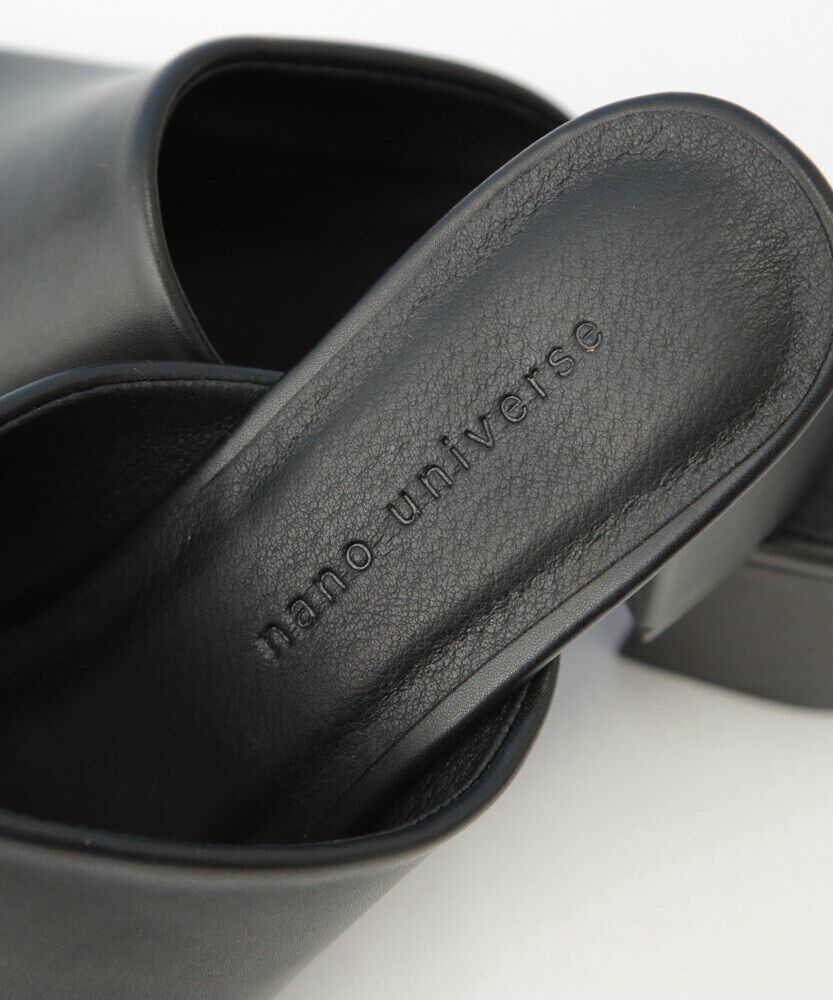 nano･universe「チャンキーヒールサンダル」|ビジネス・ドレスシューズ|
