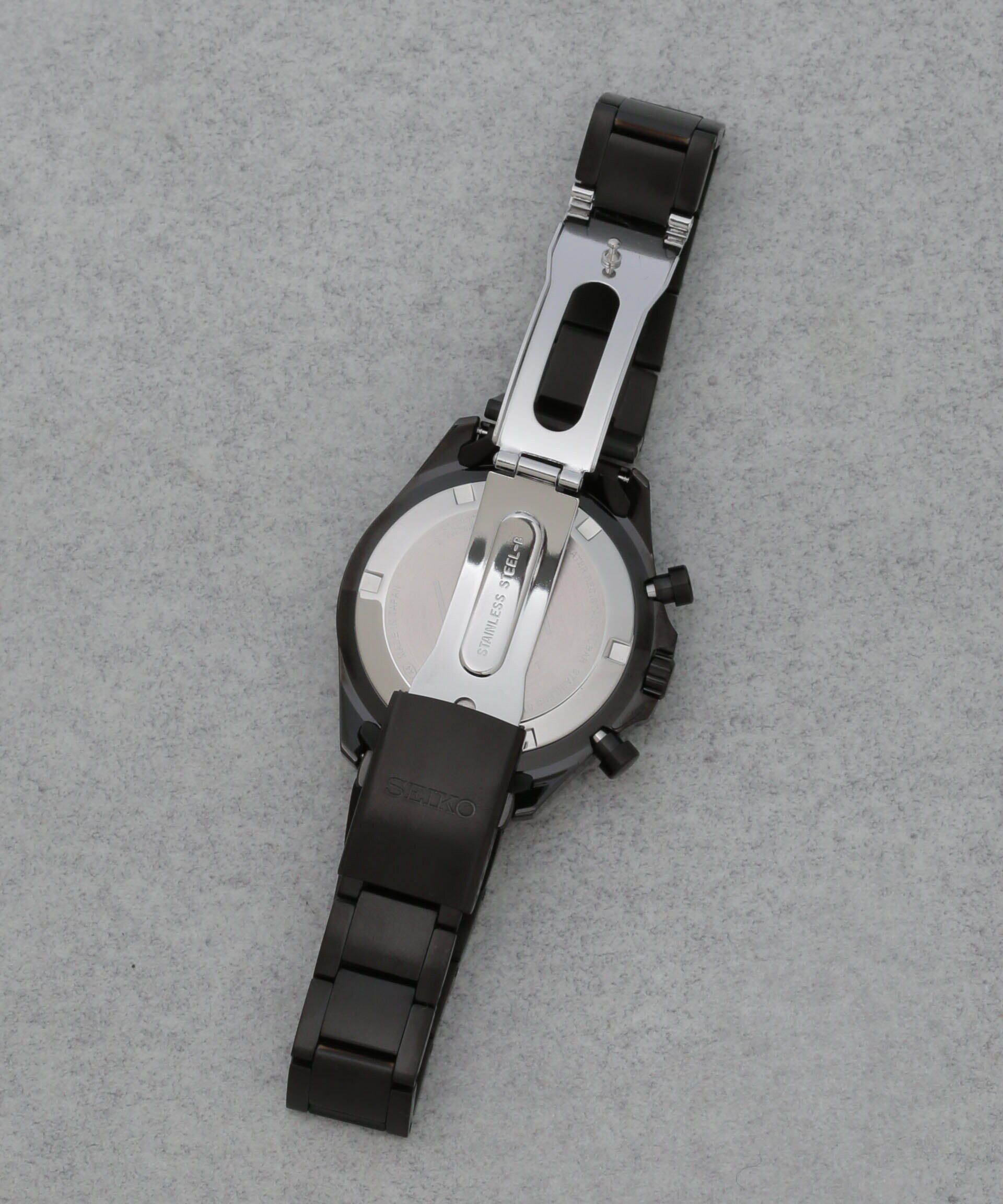 nano･universe「SEIKO/別注セイコー&times;ナノ・ユニバース クオーツクロノグラフ」|腕時計|