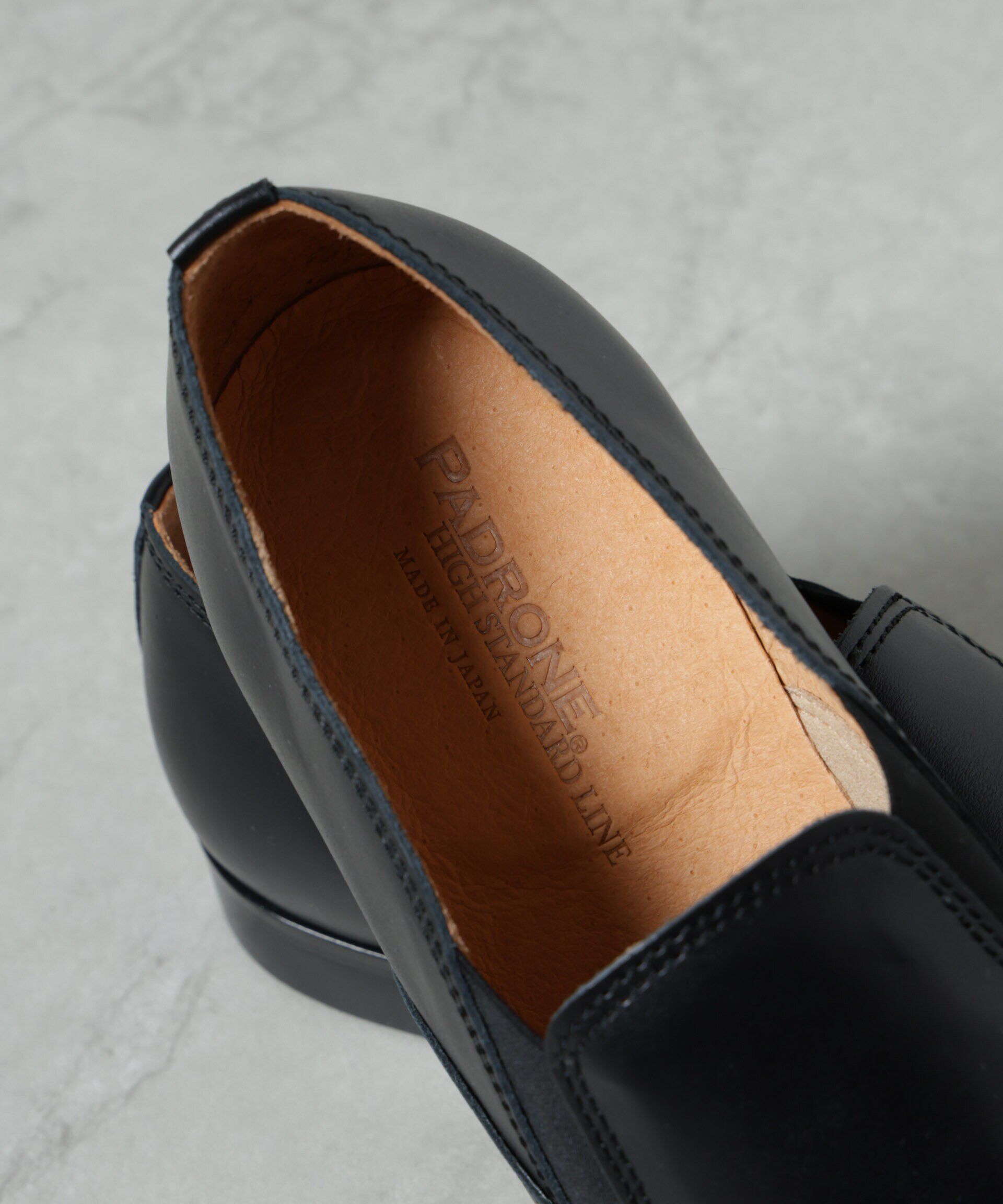 nano･universe「PADRONE THE STANDARD LINE/別注 SIDE GORE SHOES / サイドゴアシューズ」|ビジネス・ドレスシューズ|