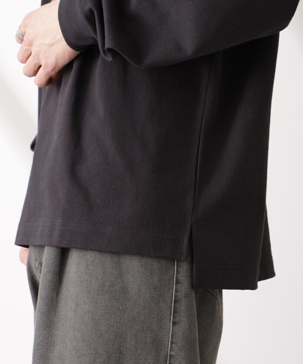 nano･universe「ヘビーオンスBigTシャツ 長袖」|Tシャツ・カットソー|