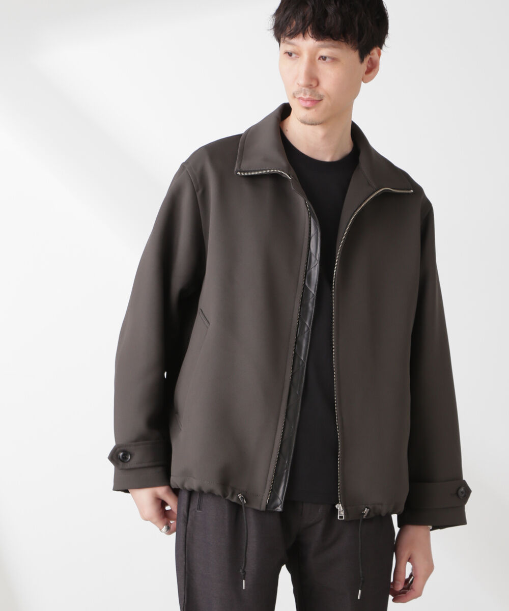 nano･universe「トリプルクロス バルーンブルゾン(セットアップ可)」|ブルゾン・スタジャン|