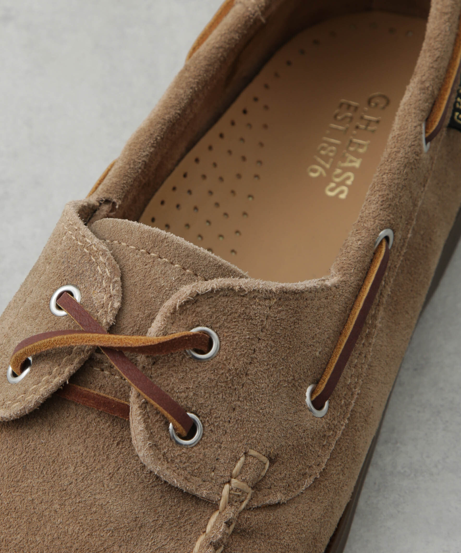 nano･universe「G.H. BASS/JETTY II Boater 2 Eye」|ビジネス・ドレスシューズ|