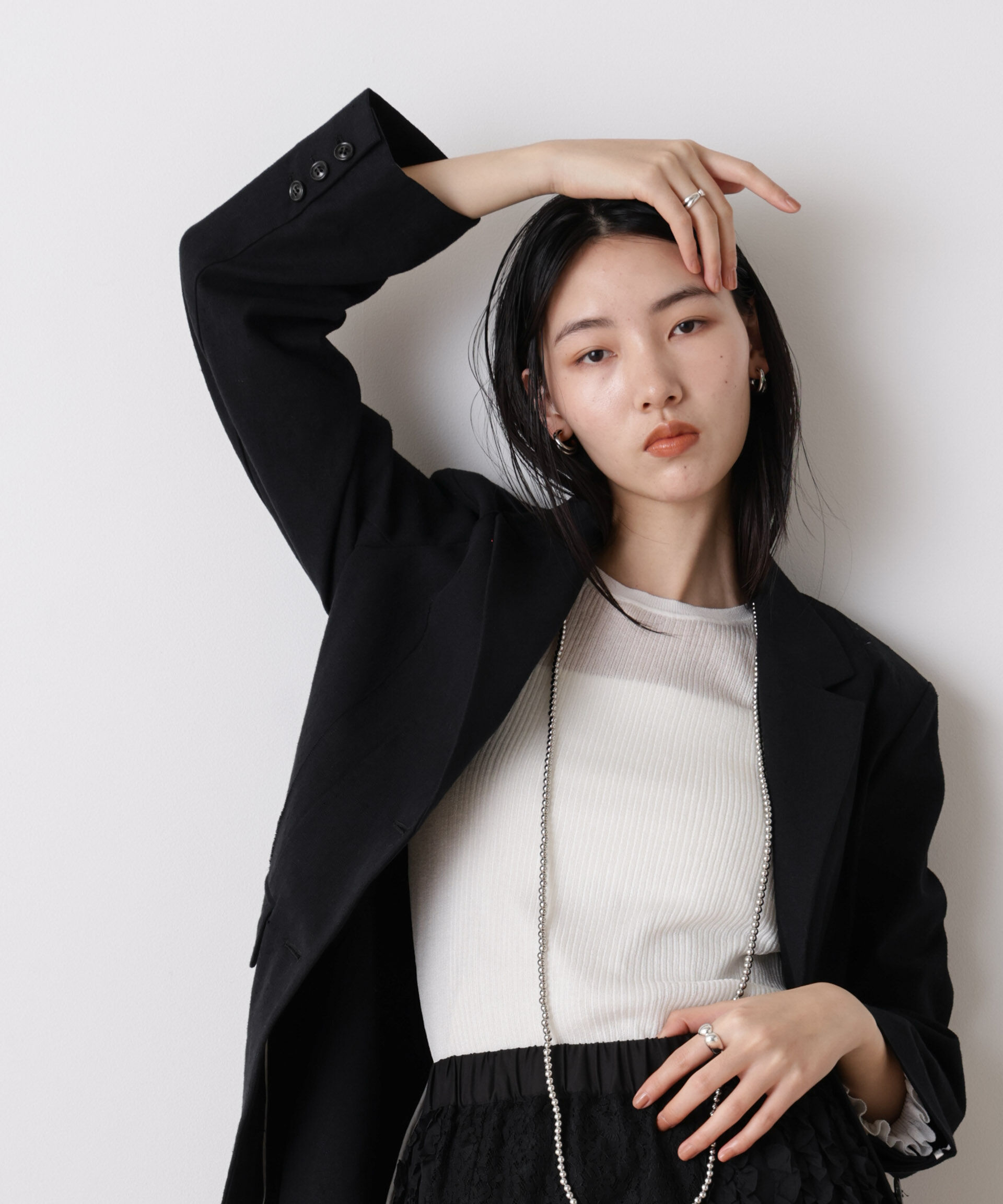 nano･universe「「STEVELOUR」リネンコットンジャケット」|テーラードジャケット|