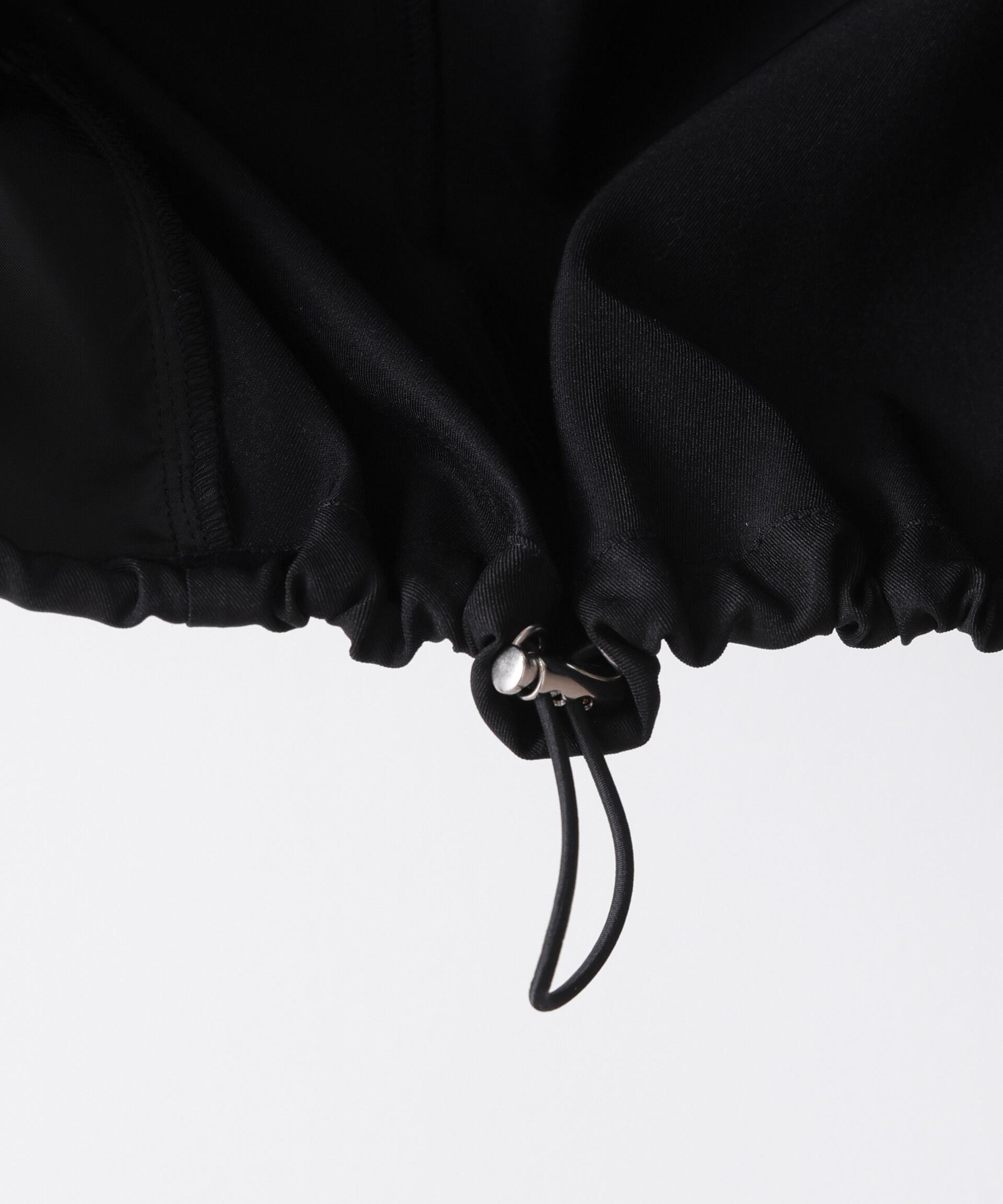 nano･universe「撥水加工 ドロストヘムリブブルゾン」|ブルゾン・スタジャン|